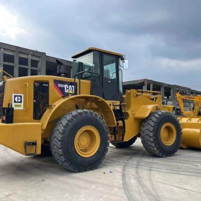 CAT Kullanılmış yükleyiciler Ön uç Kullanılmış CAT 966H Tekerlekli yükleyiciler