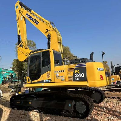 24 Tonluk Hidrolik Ekskavatör PC240 Kullanılmış Komatsu Ekskavatör Spot İndirimi