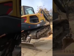 The used Volvo EC80D excavator is of good quality and affordable price