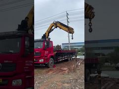 XCMG folding boom crane, XCMG truck-mounted crane